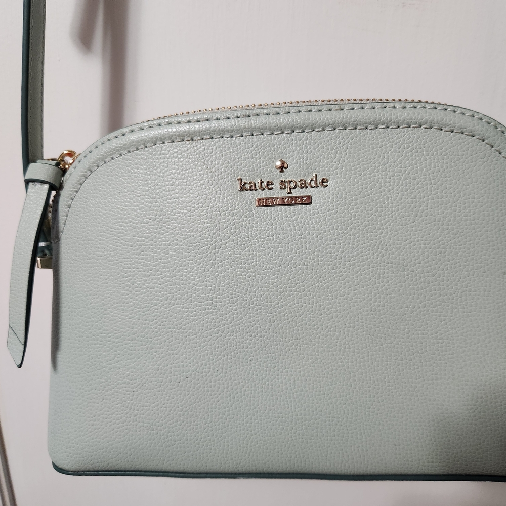 Kate Spade Mint Crossbody Bag with Gold Hardware